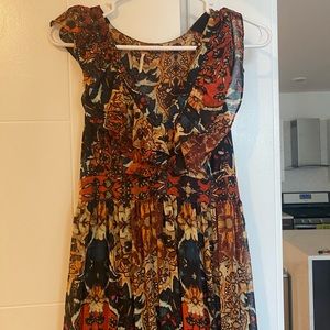 Anthropologie maxi dress